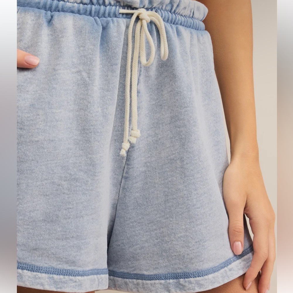 Z supply Gael Knit Denim Short